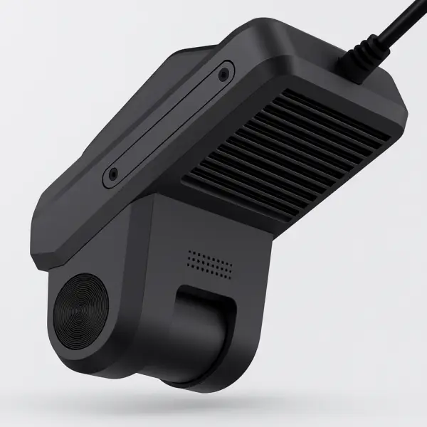IROAD Pro 4G dash cam with antenna side view